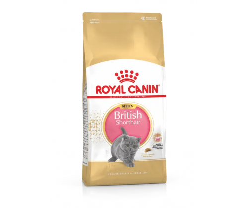Royal Canin British Shorthair Kitten (Рояв Канін Кіттен британська короткошерсна) сухий корм для котят 10 кг.