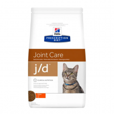 Hills Prescription Diet Feline j/d с курицей (Хиллс ПД джей/д) для котов при болях в суставах и остеоартритах 3 кг.