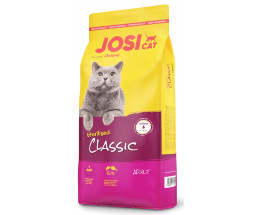 JosiCat Sterilised Classic (ЙозиКет Стерелайзд Клессик) сухой корм для стерилизованных котов всех пород