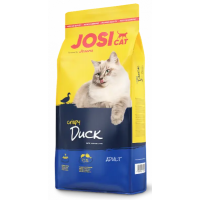 JosiCat Crispy Duck (ЙозиКет Криспи Дак) сухой корм с уткой для взрослых кошек с умеренной активностью