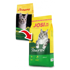 JosiCat Crunchy Poultry (ЙозіКет Кранчі Полтрі) сухий корм для дорослих котів з домашнім птахом 10 кілограмів.