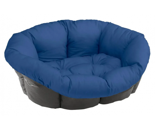 Лежанка - диван для собак і кішок Ferplast Sofa' (Ферпласт Софа) 64 x 48 x h 25 cm - SOFA’ 4, Синій
