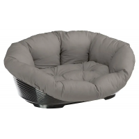 Лежанка - диван для собак и кошек Ferplast Sofа' (Ферпласт Софа) 52 x 39 x h 21 cm - SOFA’ 2, Серый
