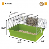 Клітина для морських свинок і гризунів Ferplast Cave 60 (Ферпласт Кавіє 60) Фіолетовий