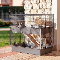 Двоповерхова карта для кроликів і морських свинок Ferplast Rabbit 100 Double (Ферпласт Реббіт 100 Дабл)