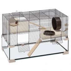 Стеклянная клетка для хомяков, мышей и грызунов Ferplast Karat (Ферпласт Карат)