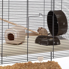 Стеклянная клетка для хомяков, мышей и грызунов Ferplast Karat (Ферпласт Карат) 98,5 x 50,5 x h 61,5 cm - KARAT 100