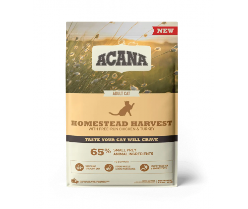 Acana Homead Harvest Cat (Акана Гомстед Харвес) сухий корм з м'ясом птиці для дорослих котів усіх порід 1.8