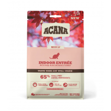 Acana Indoor Entrée Cat (Акана Індор Ентрі) сухий корм з птахом і кроликом для домашніх котів усіх порід 1.8