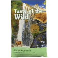 Taste of the Wild Rocky Mountain (Тейст оф зе Вайлд Роки Монтейн Косуля и Лосось) беззерновой корм для котов 6.6 кг.