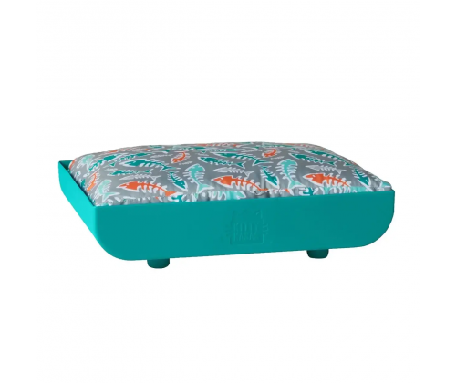 Jolly Pets Kitty Kasa Penthaus Bed (Джоллі Петс Кітті Каса Пентхаус Бе) ліжко - лежачий для котів Бірюзовий