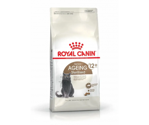 Royal Canin Sterilised Ageing 12+ (Роял Канин Стерелайзд 12+) сухой корм для стерилизованных кошек от 12 лет 4 кг.