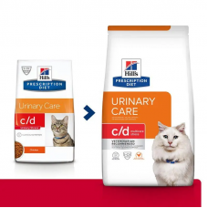 Hills PD Feline c/d Multicare Chicken (Хиллс ПД Филайн ц/д Мультикеа) для котов для мочевыводящих путей 8 кг.