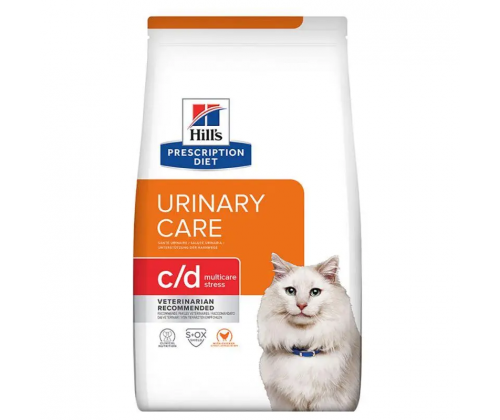 Hills PD Feline c/d Multicare Chicken (Хіллс ПД Філайн ц/д Мультікеа) для котів для сечівних шляхів 8 кг.