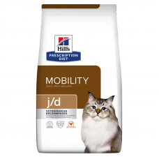 Hills Prescription Diet Feline j/d с курицей (Хиллс ПД джей/д) для котов при болях в суставах и остеоартритах 3 кг.