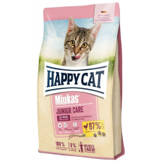 Happy Cat Minkas Junior Care (Хеппі Кет Мінкас Джуніор Кеа Птаха) сухий корм для кошенят з 13 тижня