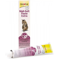 GimCat Malt-Soft Paste Extra (ДжимКет Мальт Софт) Паста для виведення шерсті та моторики шлунка для котів 100 г.