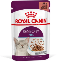 Royal Canin Sensory Feel Gravy (Роял Канин Сенсори кусочки) влажный корм для переборчивых кошек 85 г х 12 шт