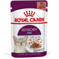 Royal Canin Sensory Feel Gravy (Роял Канин Сенсори кусочки) влажный корм для переборчивых кошек 85 г х 12 шт