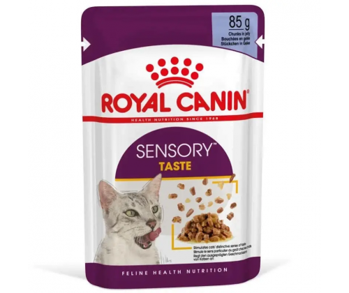 Royal Canin Sensory Taste Jelly (Роял Канін Сенсорі в желе) вологий корм для вимогливих котів 85 г х 12 шт.