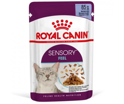 Royal Canin Sensory Feel Jelly (Роял Канин Сенсори в желе) влажный корм для переборчивых котов 85 г х 12 шт