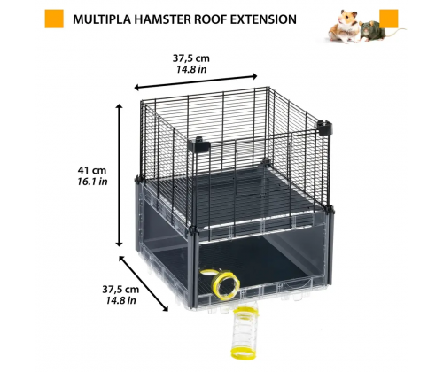 Модуль розширення даху для клітин для гризунів Ferplast Multipla Hamster Roof Extension (Ферпласт Мультипла)