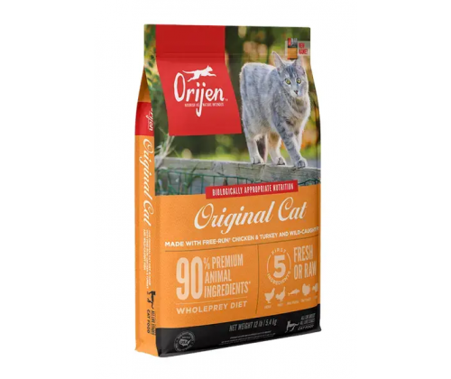 Orijen Original Cat (Оріджен Оригінал Кет) сухий корм для котят і котів усіх порід 1.8 кг.
