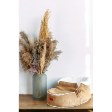 Лежак для собак и котов Happy Peppy (Хэппи Пеппи) Slipper Бежевый