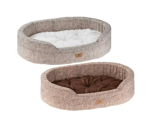 Ліжка - ліжко для собак і котів Ferplast Dandy F (Ферпласт Денді Ф) 80 x 55 x h 20 cm - DANDY F 80, Сірий