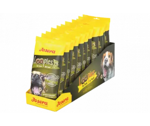 Josera Loopies Lam (Йозера Лупіс Ламм) ласощі перекусу для собак усіх порід з ягням без зернових 150 г