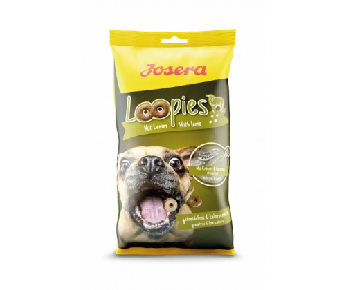 Josera Loopies Lam (Йозера Лупіс Ламм) ласощі перекусу для собак усіх порід з ягням без зернових 150 г