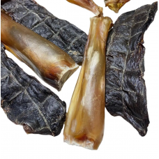 Ласощі для собак Промікс 1 Білий пінис і Гів'я серце сушені Преміум Animal Home Promix 1 (Енімал Хом) 100 г.