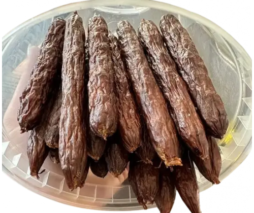 Натуральное лакомство для собак сосиски сушеные (курица 100%) 