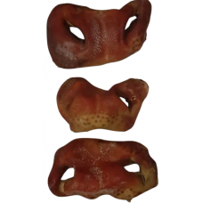 Натуральное лакомство для собак нос морда молодого теленка сушеный 