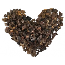 Натуральное лакомство для собак сердце теленка сушеное кубиками 1 см 