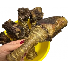 Натуральное лакомство для собак сушеная трахея говяжья 