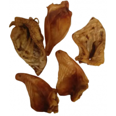 Натуральное лакомство для собак ухо дикого кабана сушеное большое 