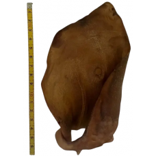 Натуральное лакомство для собак ухо теленка сушеное среднее 