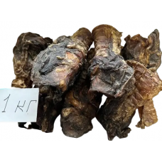 Натуральное лакомство для собак сушеная трахея говяжья 