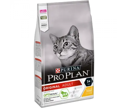 Purina Pro Plan Original Adult Chicken (Пурина Про План Ориджинал Эдалт Чикен) сухой корм для кошек с курицей