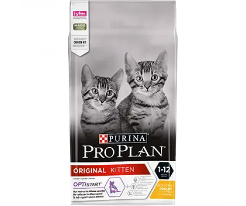 Purina Pro Plan Original Kitten Chicken (Пурина Про План Ориджинал Киттен Чикен) для котят с курицей 1.5 кг.