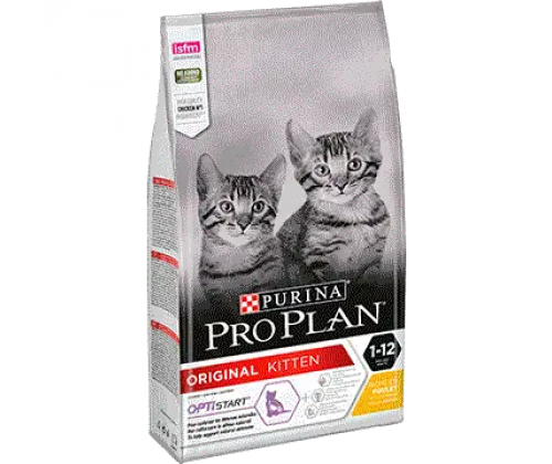 Purina Pro Plan Original Kitten Chicken (Пурина Про План Ориджинал Киттен Чикен) для котят с курицей 1.5 кг.