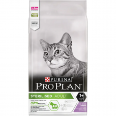 Purina Pro Plan Sterilised Adult Turkey (Пурина Про План Стерилайзд Эдалт) для кастрированных котов с индейкой