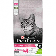 Purina Pro Plan Adult Delicate Lumb (Пурина Про План Эдалт Деликат) для котов с чувствительным пищеварением 1.5 кг.