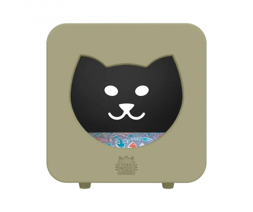 Jolly Pets Kitty Kasa Bedroom (Джоллі Петс Кітті Каса Бендрам) спальний кубик будинку для котів Серо-коричневий
