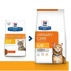 Hills PD Feline c/d Multicare Chicken (Хіллс ПД Філайн ц/д Мультікеа) для котів для сечівних шляхів 10 кг.