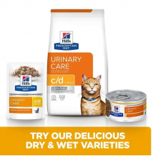 Hills PD Feline c/d Multicare Chicken (Хіллс ПД Філайн ц/д Мультікеа) для котів для сечівних шляхів 10 кг.