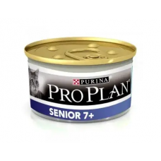 Purina Pro Plan Senior 7+ (Пуріна Про План Сеньйор 7+ Тунець) муси консерви для котів від 7 років 12шт х 85g 12 шт x 85 г