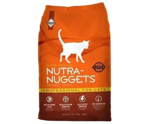 Nutra Nuggets Professional Cat (Нутра Нагетс Профешимал) сухий корм з куркою для вагітних і годувальниць кішок 7.5 кг.