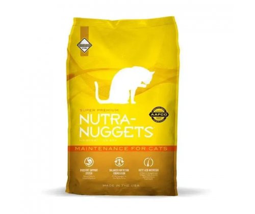 Nutra Nuggets Cat Maintenance (Нутра Нагетс Кет мейнтенс із куркою) сухий корм для стерилізованих кішок 7.5 кг